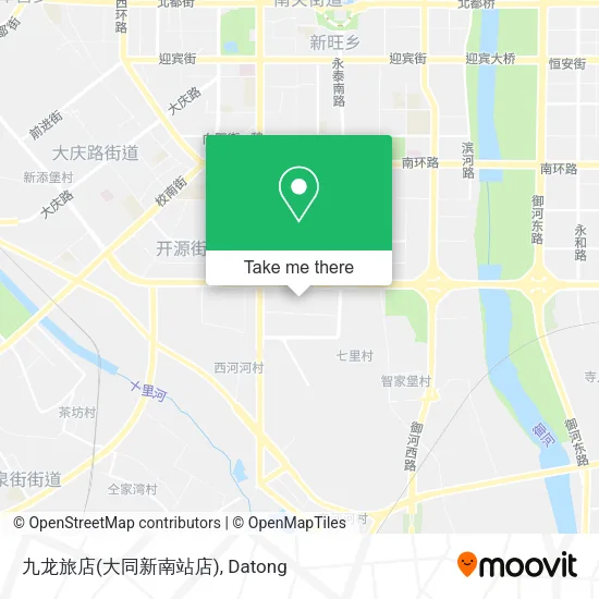 九龙旅店(大同新南站店) map
