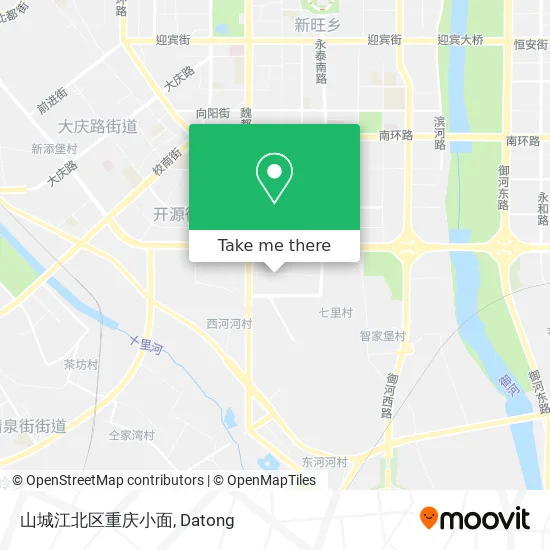 山城江北区重庆小面 map