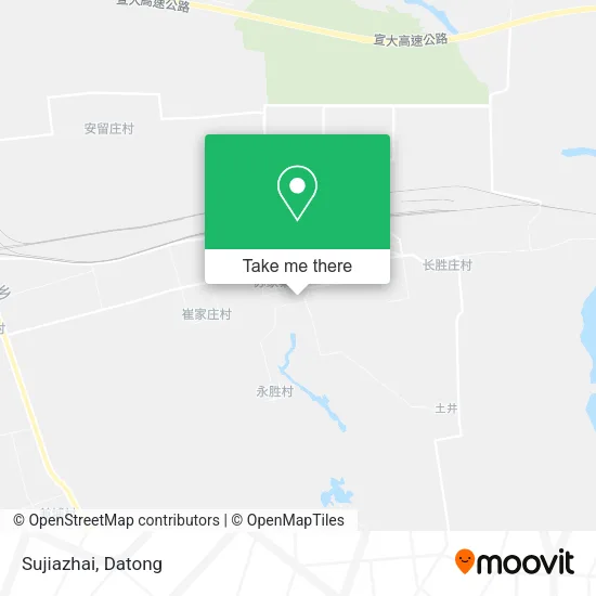 Sujiazhai map