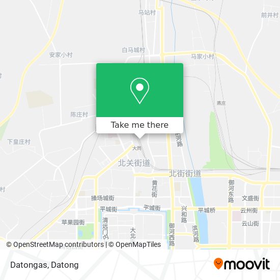 Datongas map