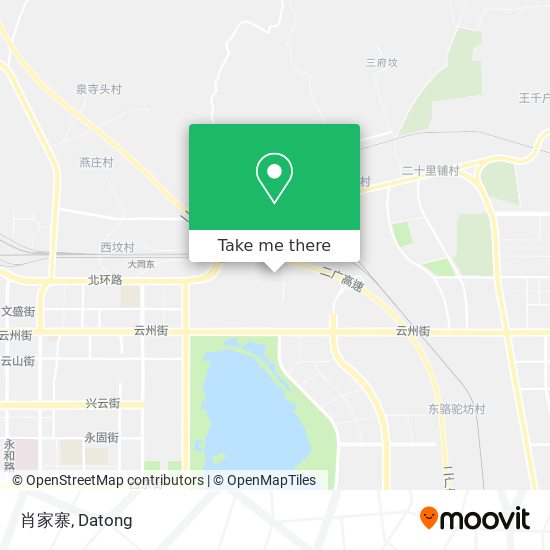 肖家寨 map