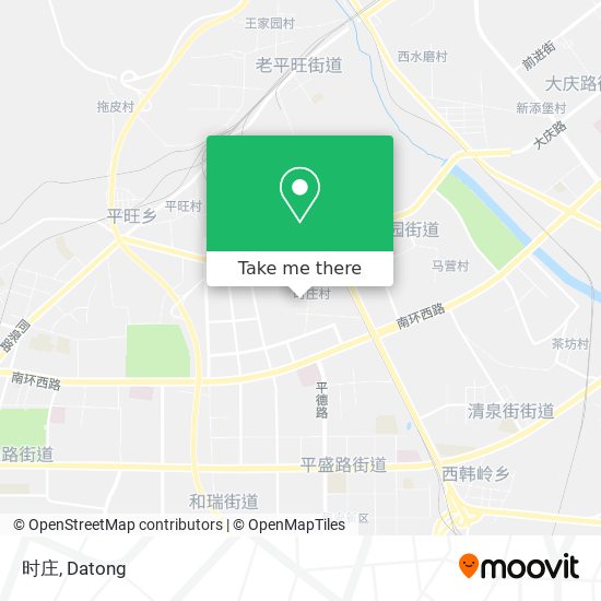 时庄 map