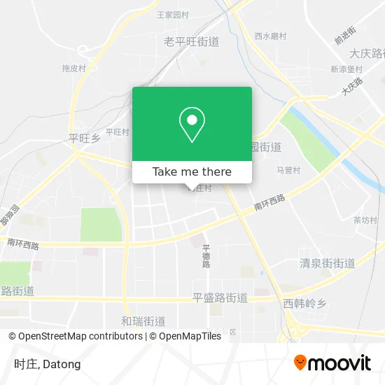 时庄 map