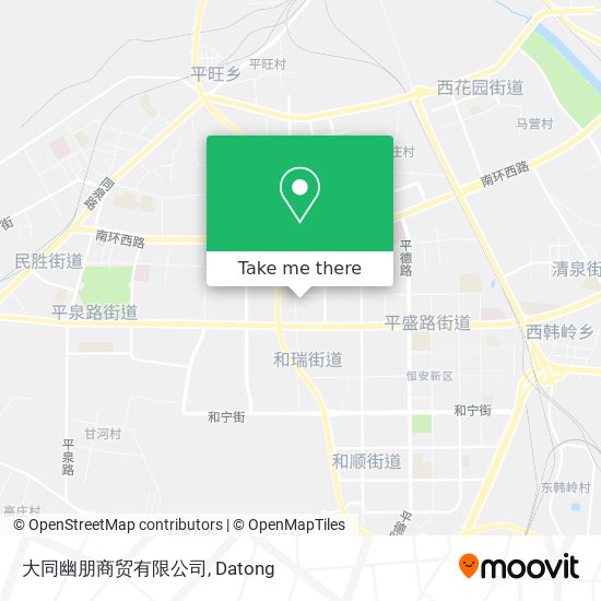 大同幽朋商贸有限公司 map
