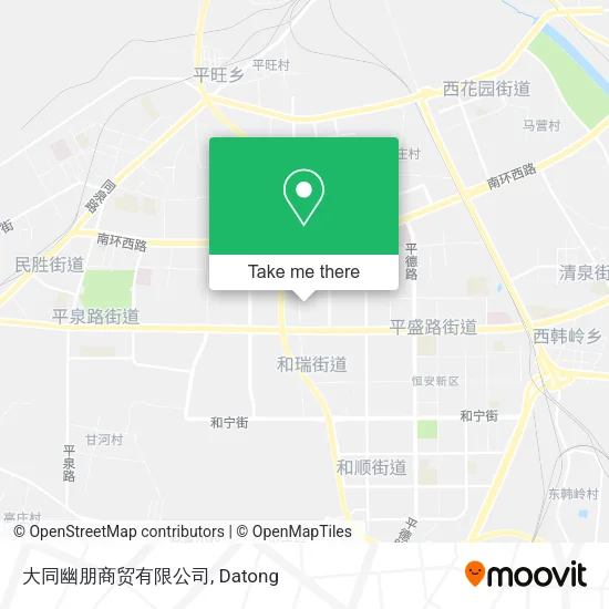 大同幽朋商贸有限公司 map