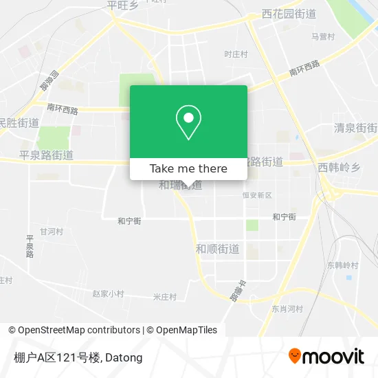 棚户A区121号楼 map