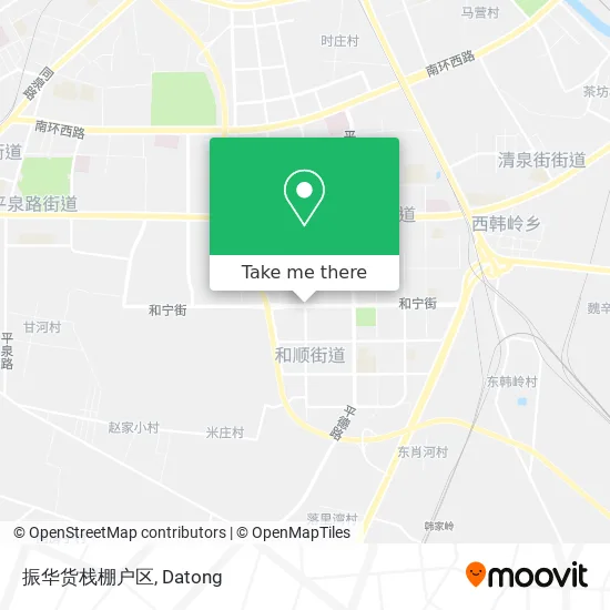振华货栈棚户区 map