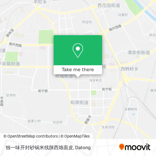 独一味开封砂锅米线陕西烙面皮 map