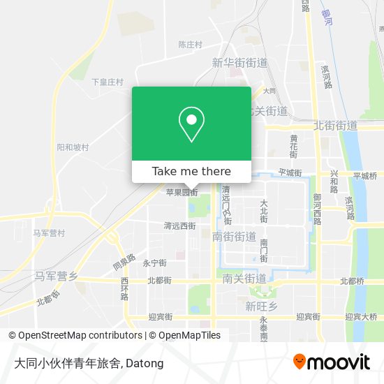 大同小伙伴青年旅舍 map