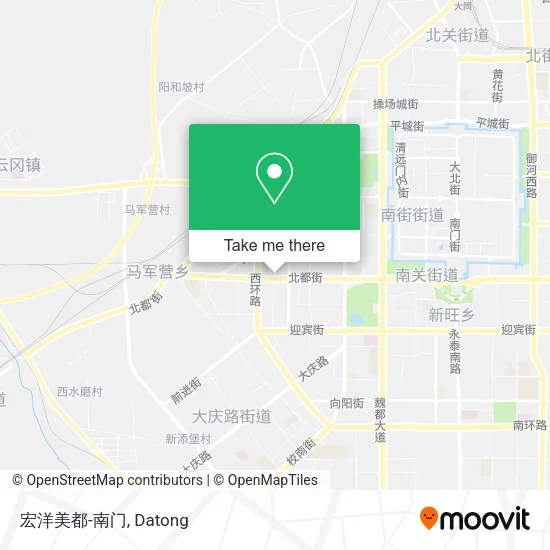 宏洋美都-南门 map