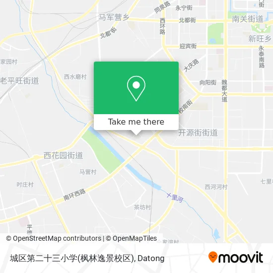 城区第二十三小学(枫林逸景校区) map