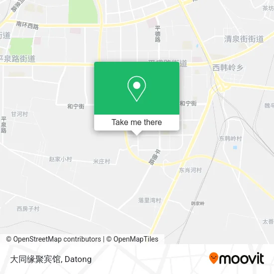 大同缘聚宾馆 map