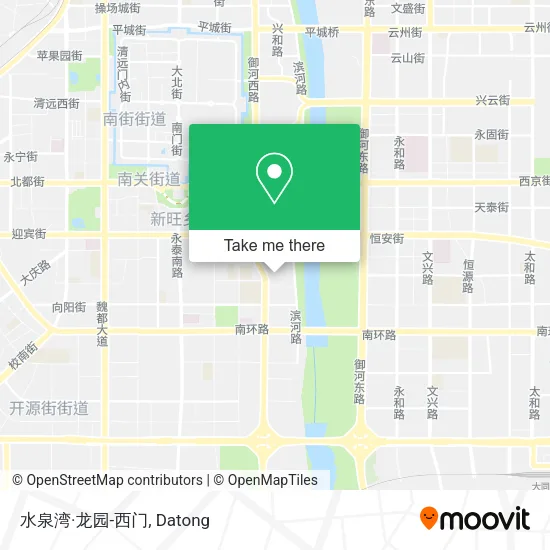 水泉湾·龙园-西门 map
