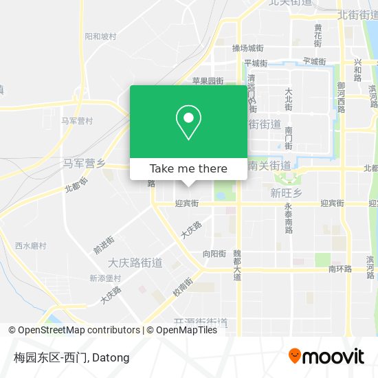 梅园东区-西门 map