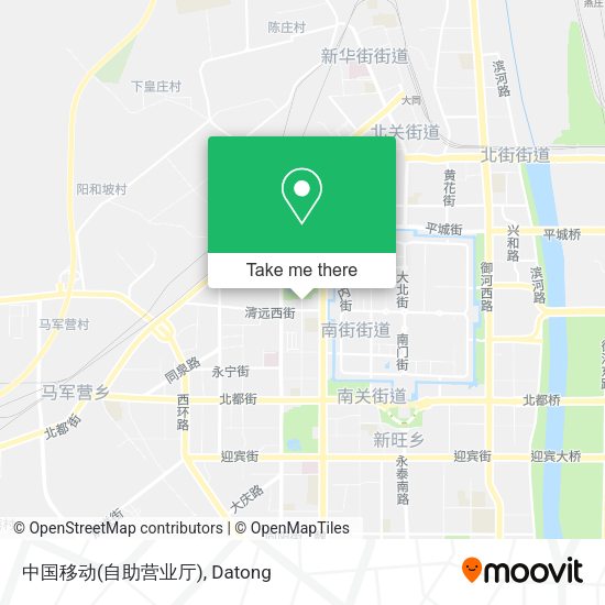 中国移动(自助营业厅) map