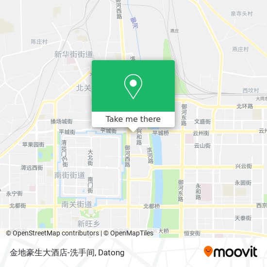 金地豪生大酒店-洗手间 map