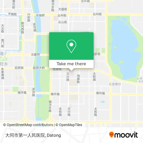 大同市第一人民医院 map