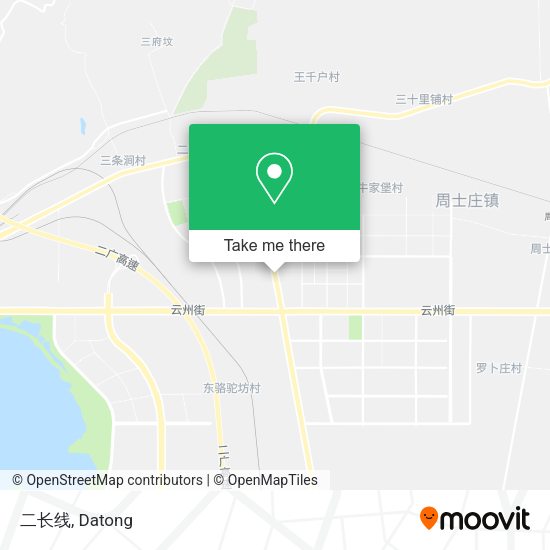 二长线 map