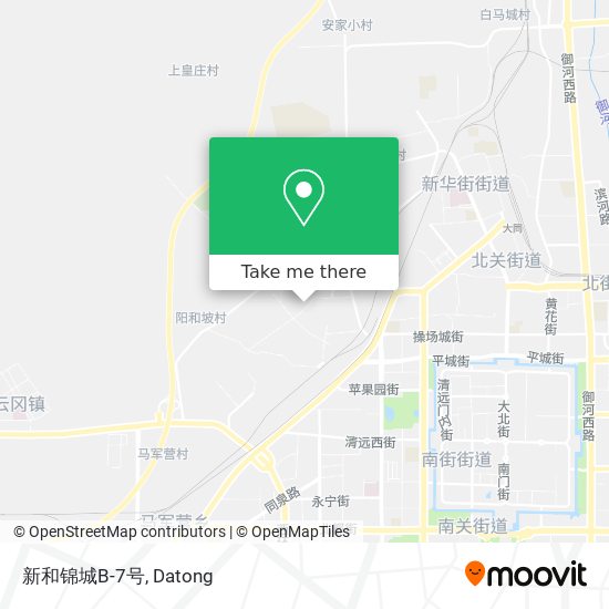 新和锦城B-7号 map