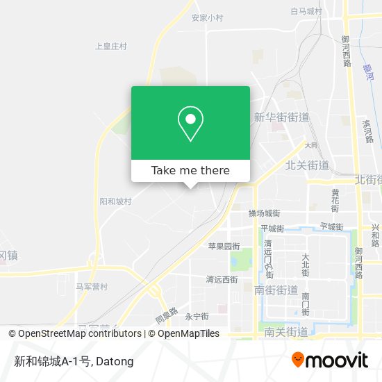 新和锦城A-1号 map