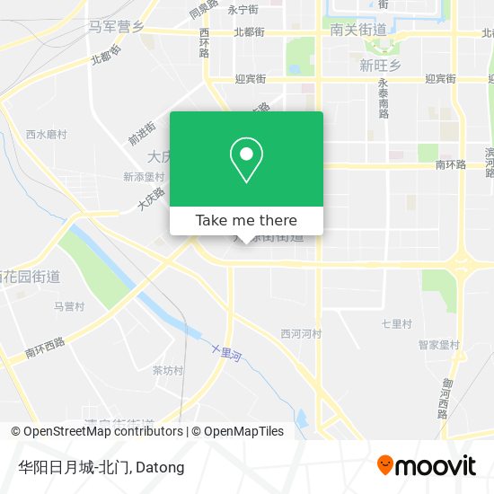 华阳日月城-北门 map
