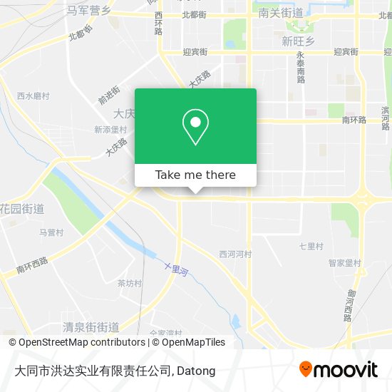 大同市洪达实业有限责任公司 map