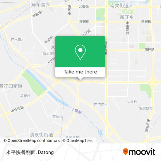 永平快餐削面 map