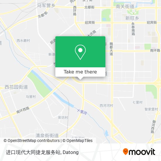 进口现代大同捷龙服务站 map