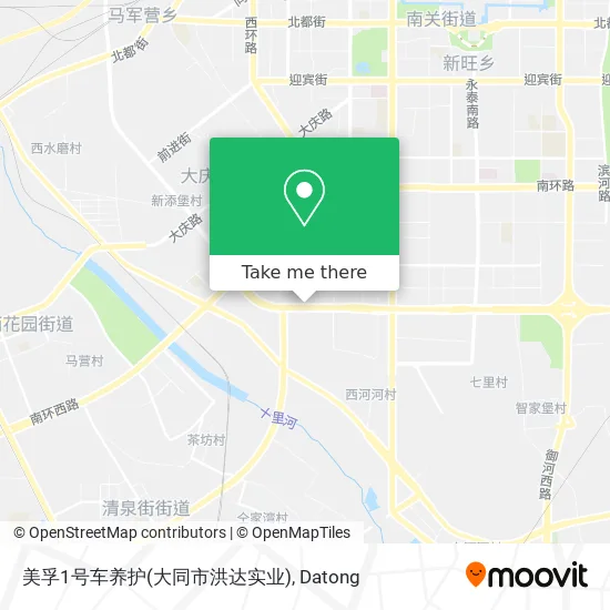 美孚1号车养护(大同市洪达实业) map
