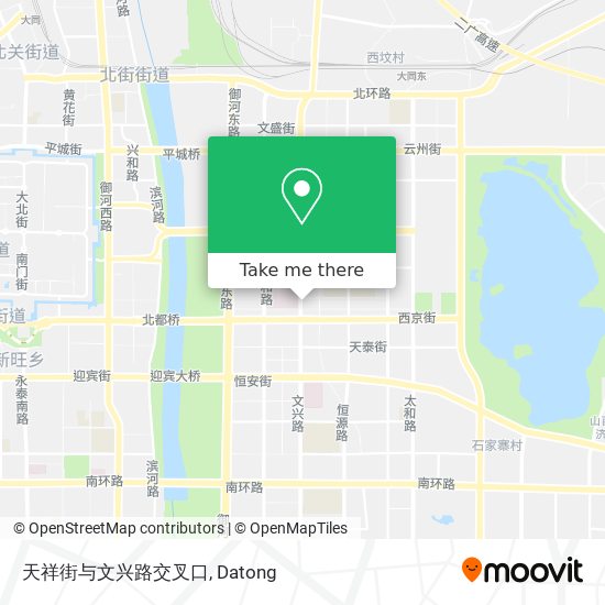 天祥街与文兴路交叉口 map