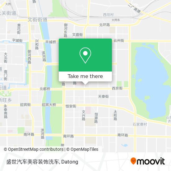 盛世汽车美容装饰洗车 map