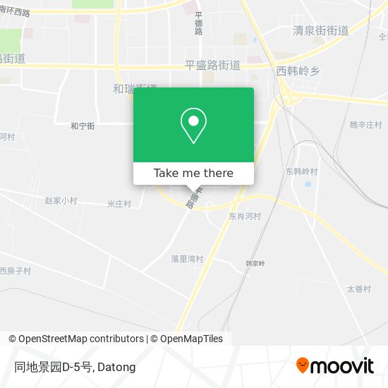 同地景园D-5号 map
