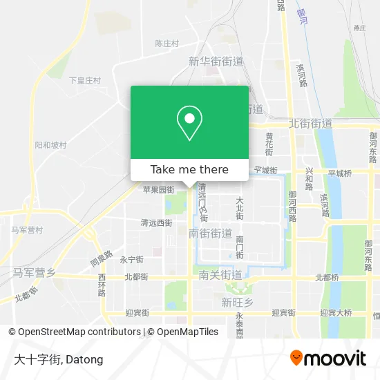 大十字街 map