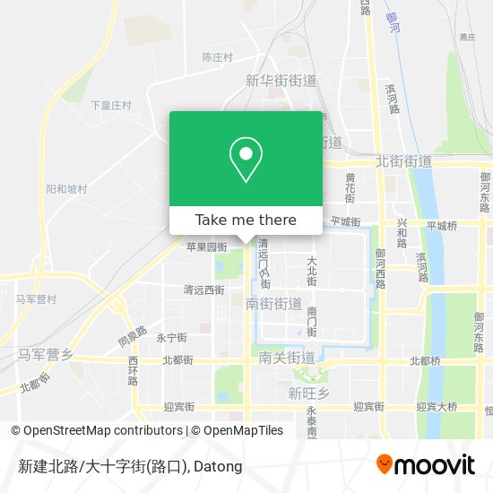 新建北路/大十字街(路口) map