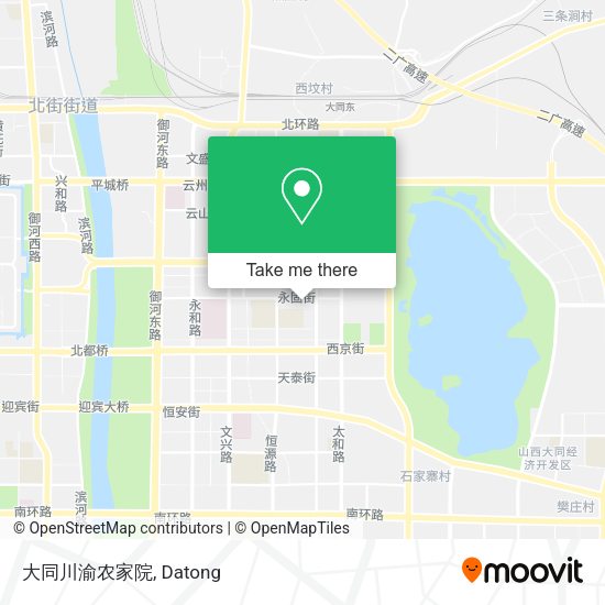 大同川渝农家院 map