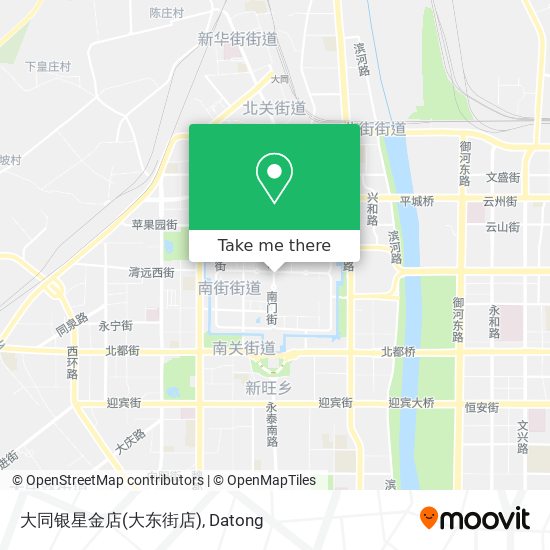 大同银星金店(大东街店) map