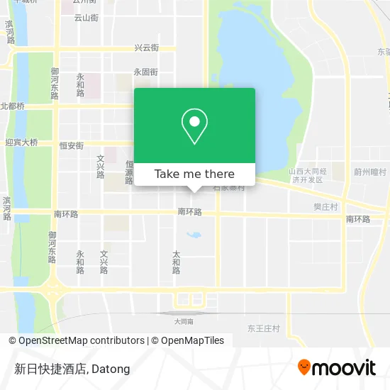 新日快捷酒店 map