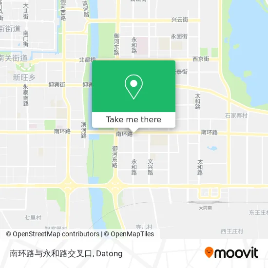 南环路与永和路交叉口 map