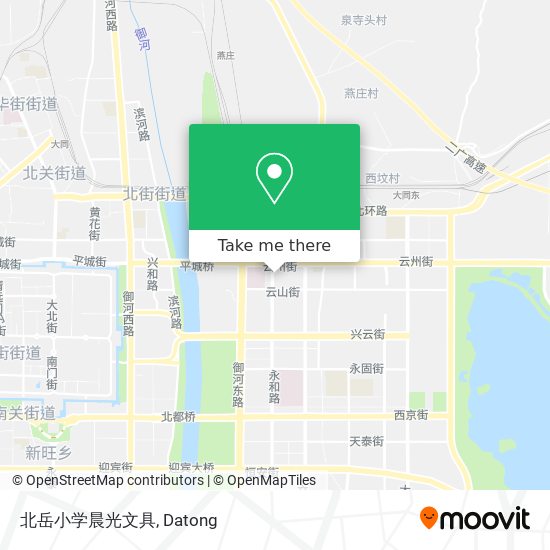 北岳小学晨光文具 map
