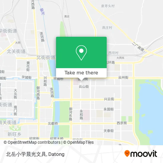 北岳小学晨光文具 map