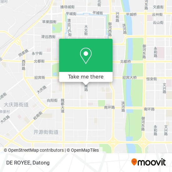 DE ROYEE map