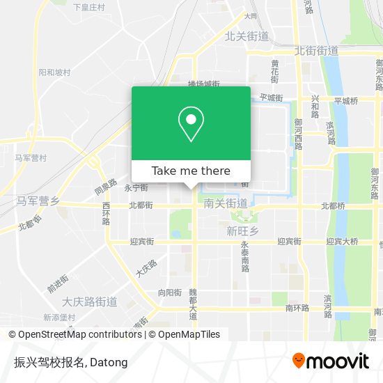 振兴驾校报名 map