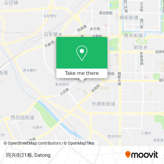 同兴街21栋 map