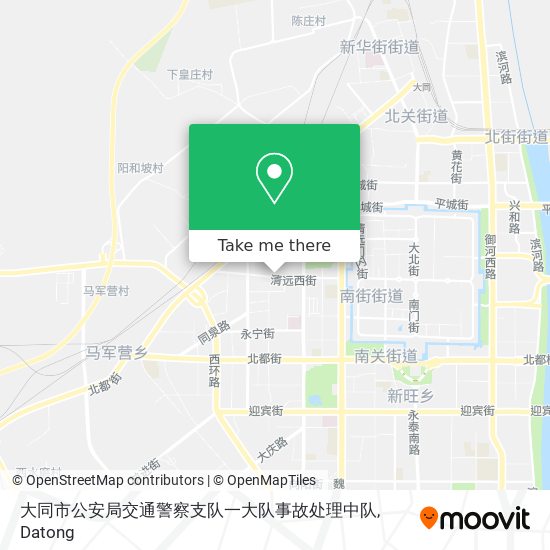 大同市公安局交通警察支队一大队事故处理中队 map