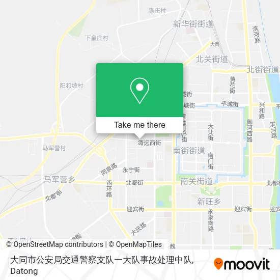 大同市公安局交通警察支队一大队事故处理中队 map