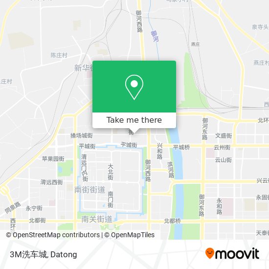3M洗车城 map