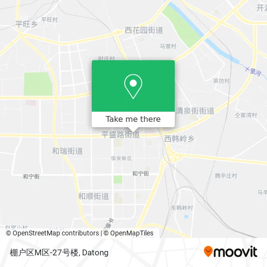 棚户区M区-27号楼 map