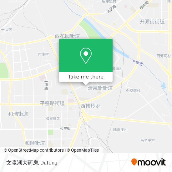 文瀛湖大药房 map