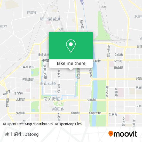 南十府街 map