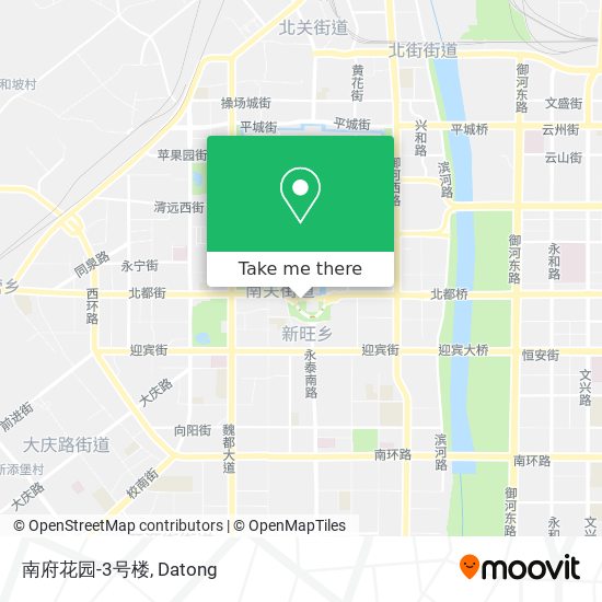 南府花园-3号楼 map